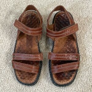 Josef Siebel Women’s Leather Sandals Size 36